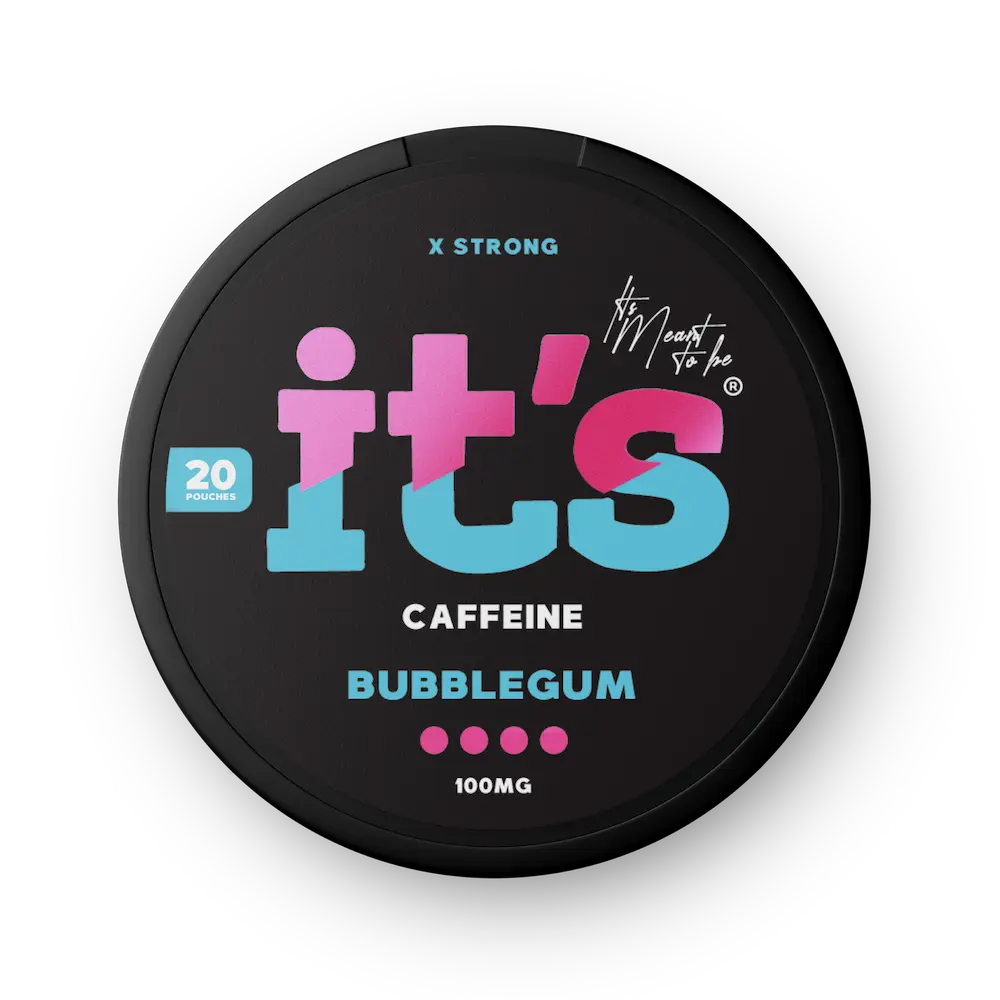 Bubblegum Caffeine Pouches