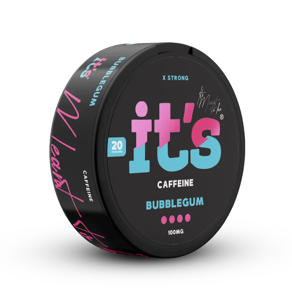 Bubblegum Caffeine Pouches
