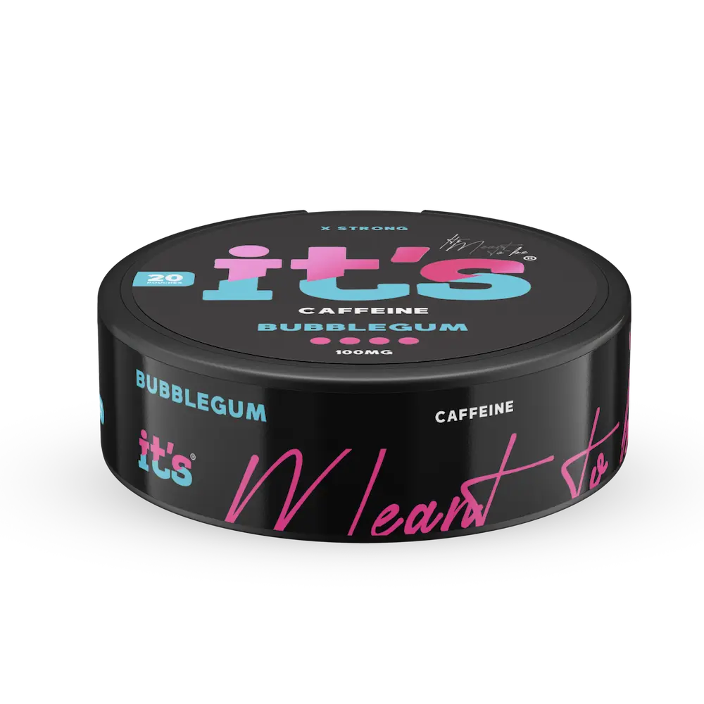 Bubblegum Caffeine Pouches