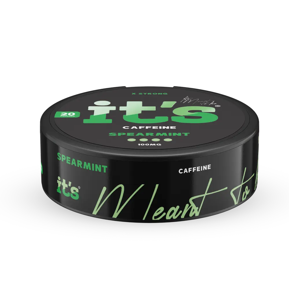 Spearmint Caffeine Pouches