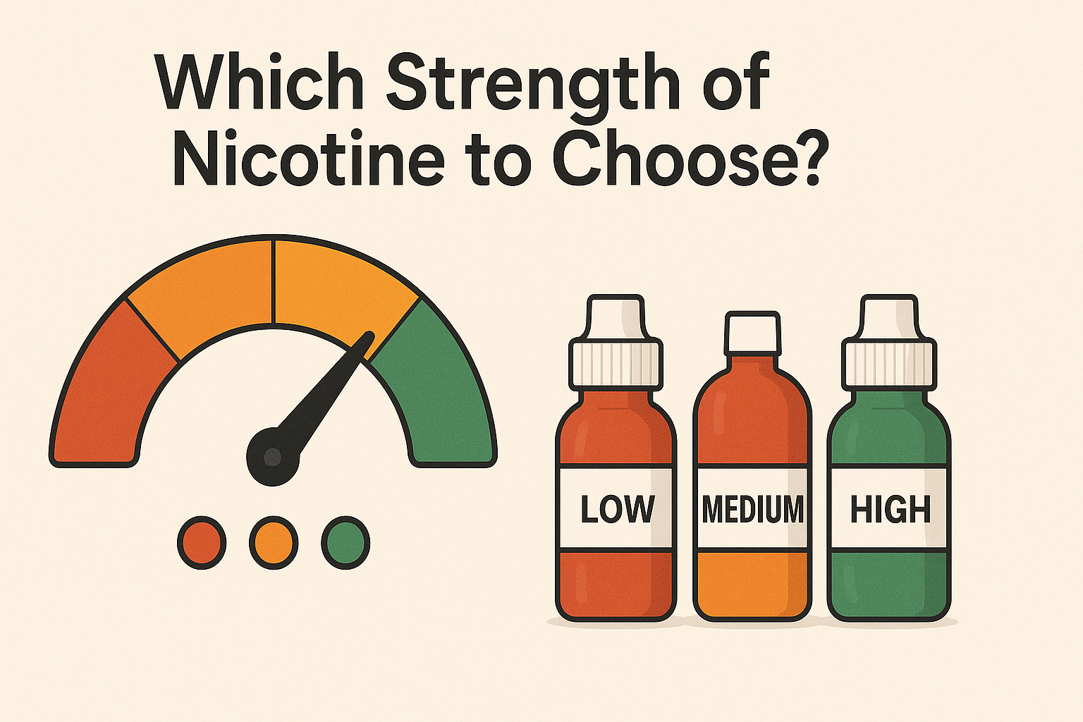 Understanding Nicotine Strengths: How to Choose What’s Right for You.