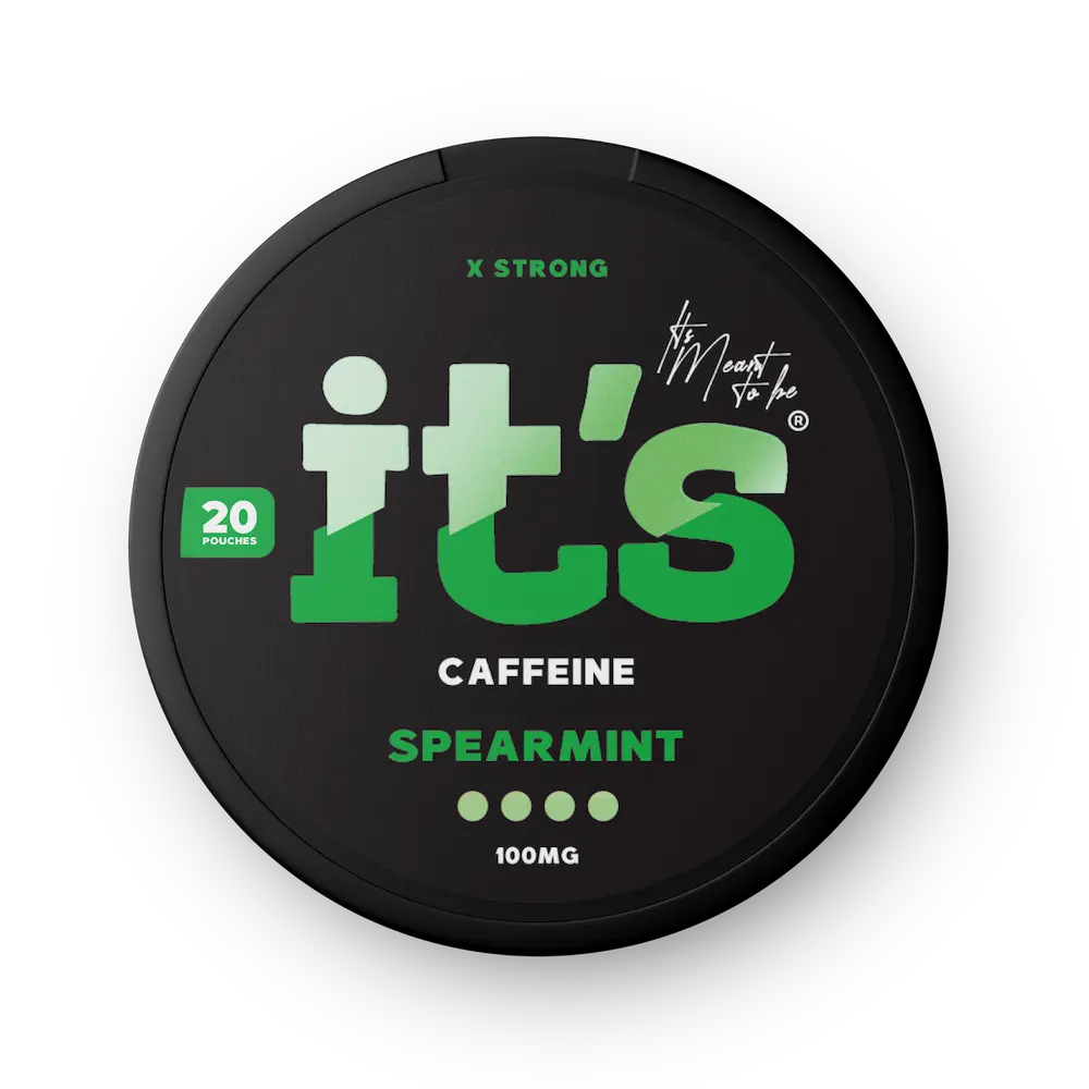Spearmint Caffeine Pouches