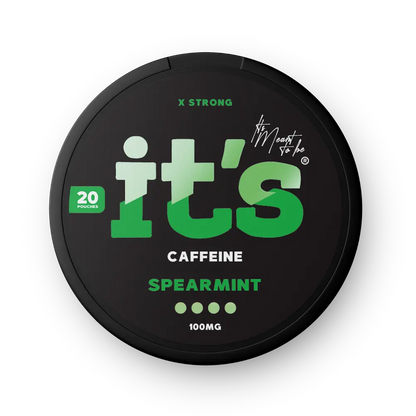 Spearmint Caffeine Pouches