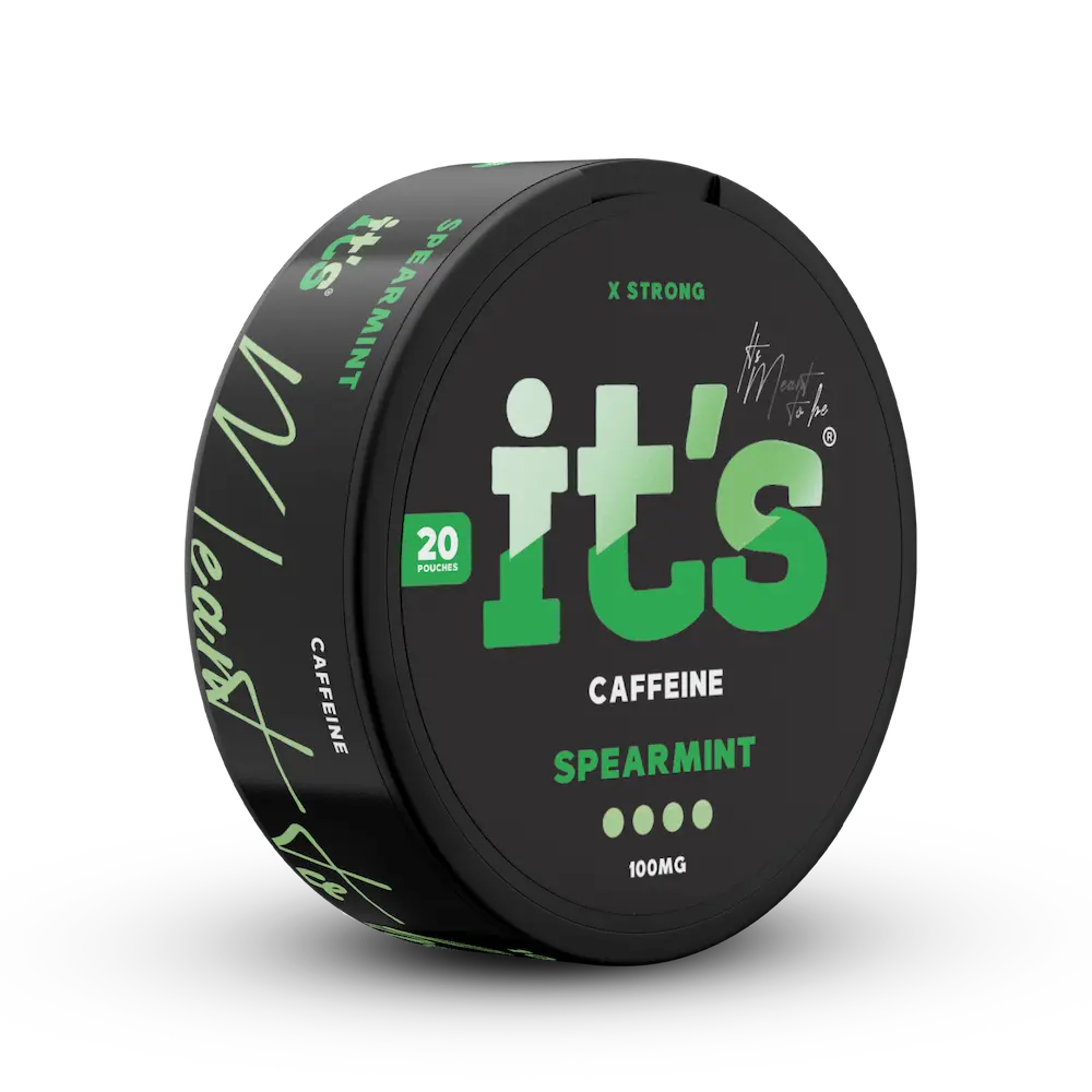 Spearmint Caffeine Pouches