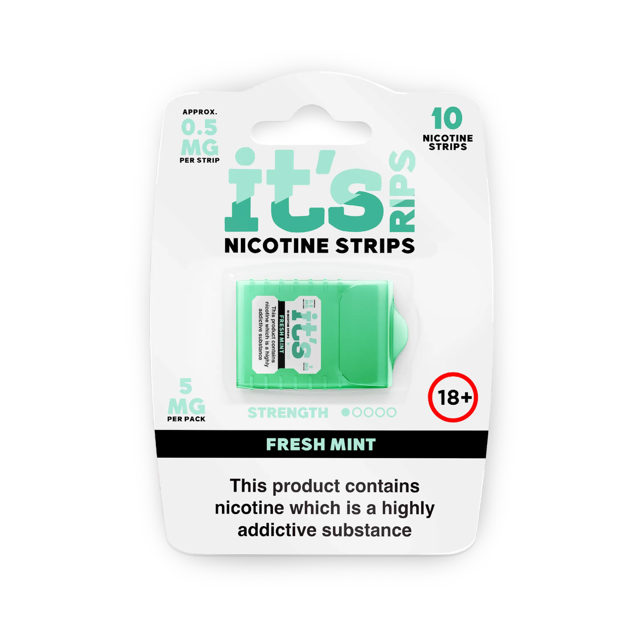 Fresh Mint Nicotine Strips