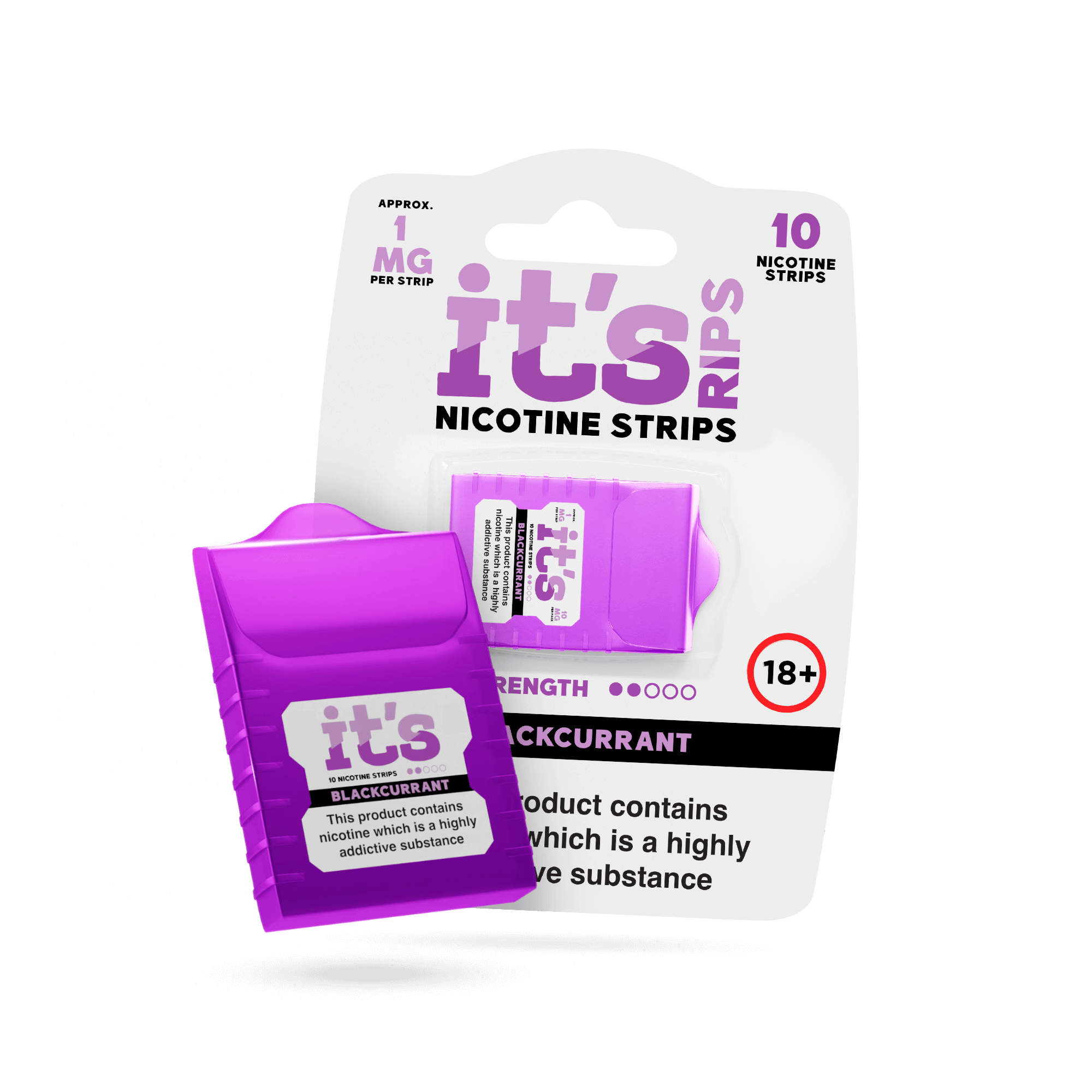 Blackcurrant Nicotine Strips