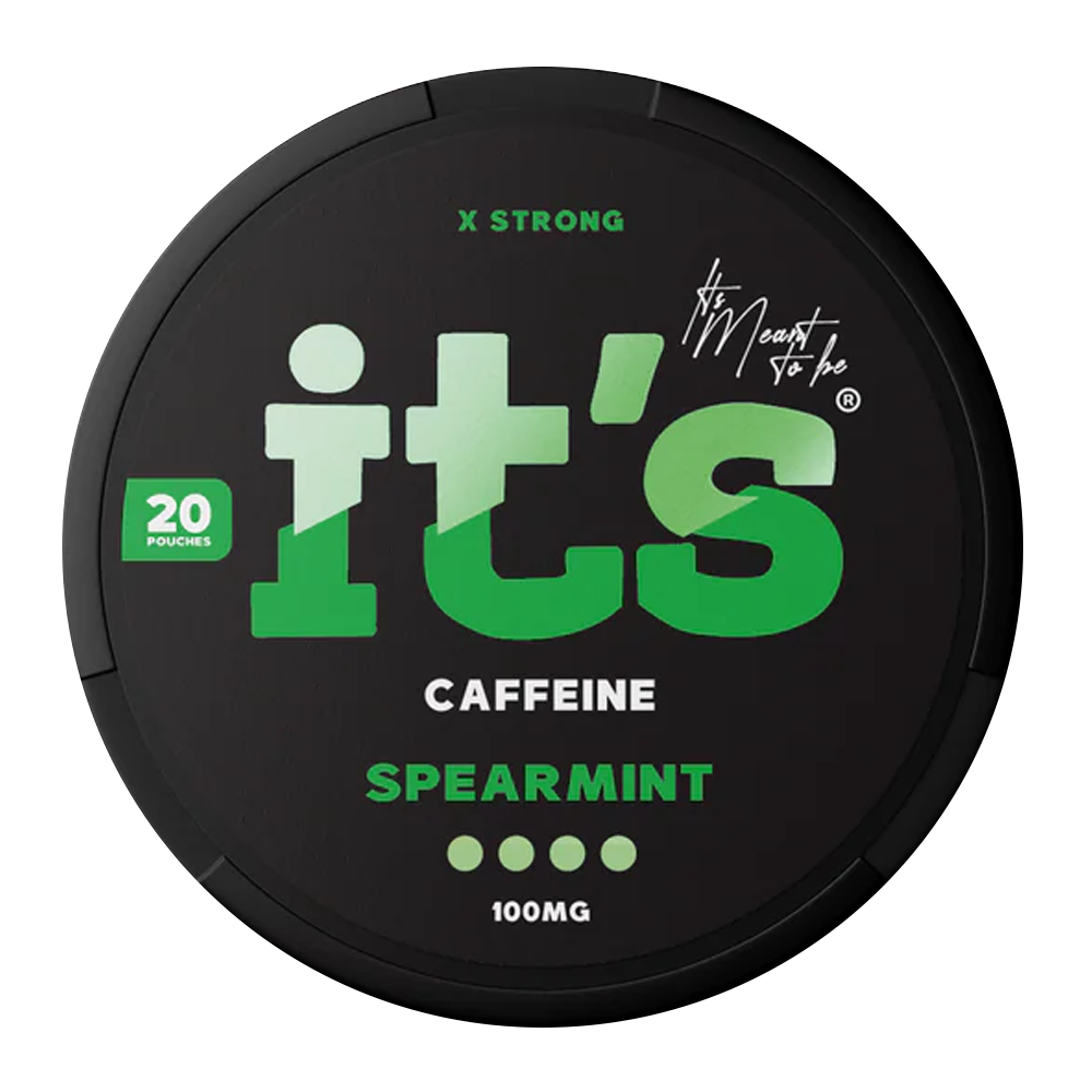 Spearmint Caffeine Pouches